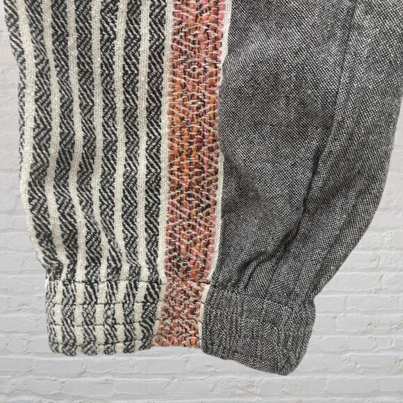 Tory Burch Striped Tweed High Waist Ankle Pants Size 0 - Picture 10 of 14